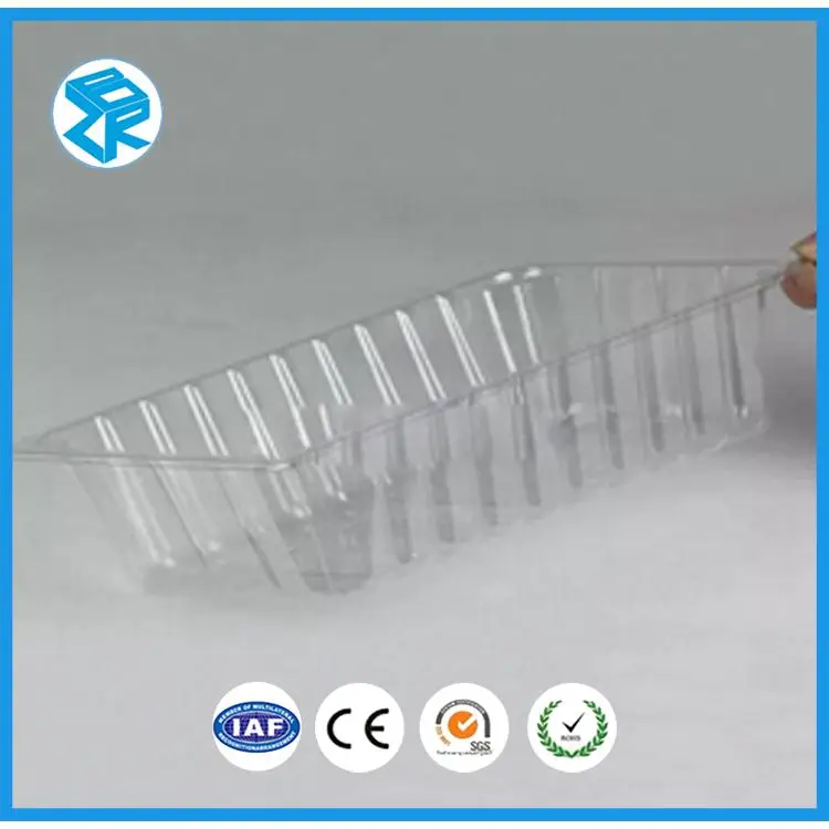 Fashionable design custom pet blister tray packaging