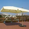 High quality outdoor garden beach big size umbrella parasol for rain windproof leisure patio party table and chair use factory