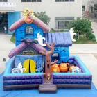 Commercial jumping obstacle inflatable bouncy castle funny inflatable fun city