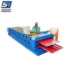 High Accuracy Line Popular Colored Steel Wall Roof Tile Sheet Making Cold Roll Forming Machine