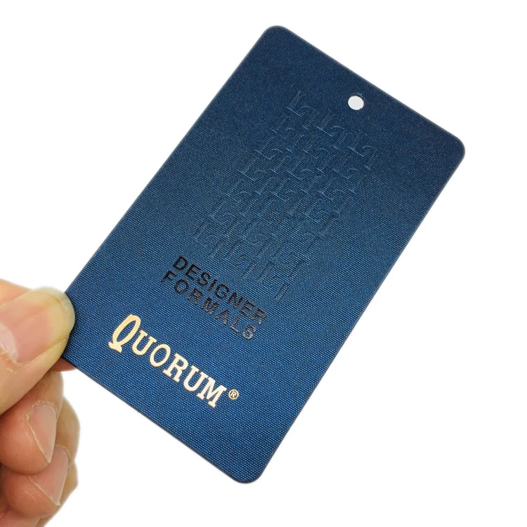hangtags for clothing paper gift tag diy garment embossed hang