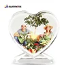 Wedding gifts beautiful love screen blank sublimation crystal photo frame