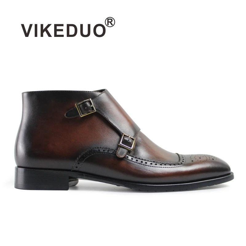 botas doble hebilla hombre