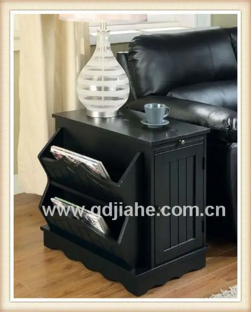 Mdf End Table Magazine Rack Book Rack Table File Rack