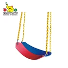 pvc coated chain link fence, Plastic PVC swing coated chain