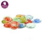 Glass Flat Framed Clear Glass Gems Flat Glass Marbles For Fish Tank Filler