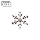 Unisex Women's custom logo Silver Solitaire charm pendant