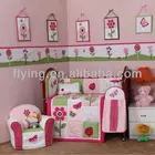 Cotton Embroidery Baby Bedding Sets LW019 cotton bedding sets