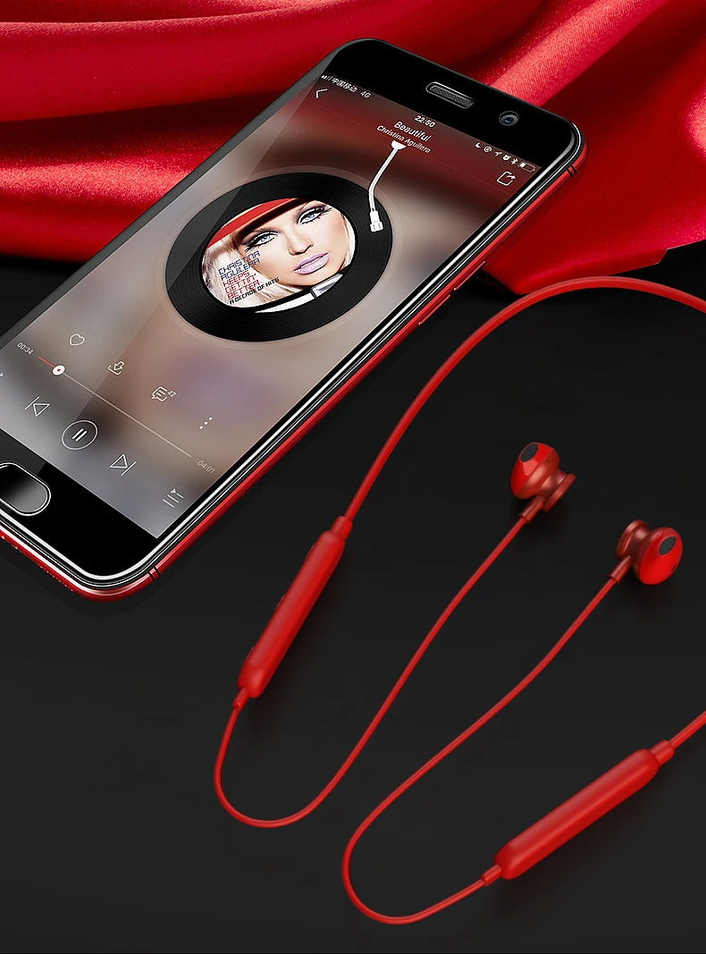 Factory Cheap Blue tooth Earbuds Wireless Sport Neckband Earphones Headphones - ANKUX.COM