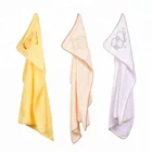 Hooded Towel Baby Bath Plain 100% Cotton Terry Cloth Animal Hooded Towel Baby Bath Cape For Sleep Beach Swim