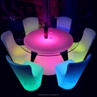 Light Tables Light Table Wedding Party Waterproof Led Light Decoration Acrylic Bar Tables