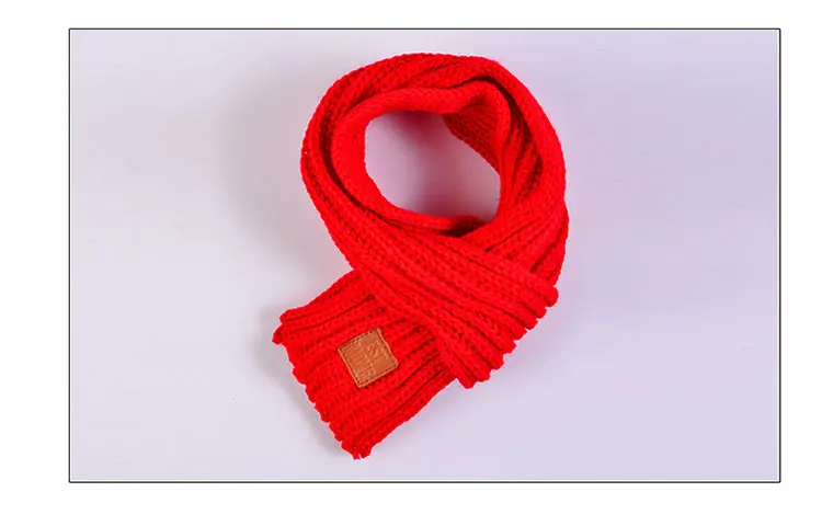childrens scarf childrens winter scarf  childrens winter for boys scarf knitted warm red scarf scarves for girls (33)