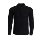 High quality wholesale mens long sleeve polo tee shirt