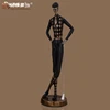 Office decoration pieces sport theme golf player figurine for indoor decoration