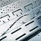 Convenient stainless steel linear shower drainage cover