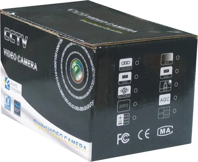 mini cctv camera packing box