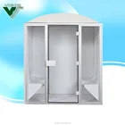 2017 Factory Luxury Glass Door Home Steam Room Portable Wet Steam Room For Sale