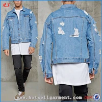 New Arrival Fashion Mens Distressed Denim