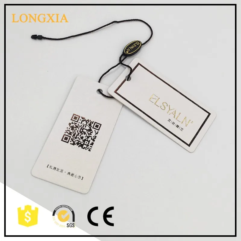Garment Paper Tag Hang Tag