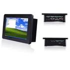 7 inch touch screen Industrial panel pc and LED monitor computer with fanless design