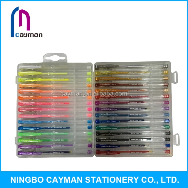 gel ink coloured pens