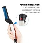 Magic Quick Fast Men Hair Styler Electric Straightener Beard Brush Comb