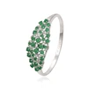 51292 Xuping bangle cheap but popular with green gemstone