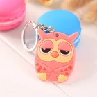 Custom design cartoon 3d soft pvc keychain
