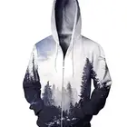 Men Women 3D Full Print Galaxy Zipper Hoodie Sweatshirt Fleece Pullover Hooded Shirts With Pocket