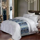 Wholesale luxury 60S comfortable cover hotel bed sheet bedding set