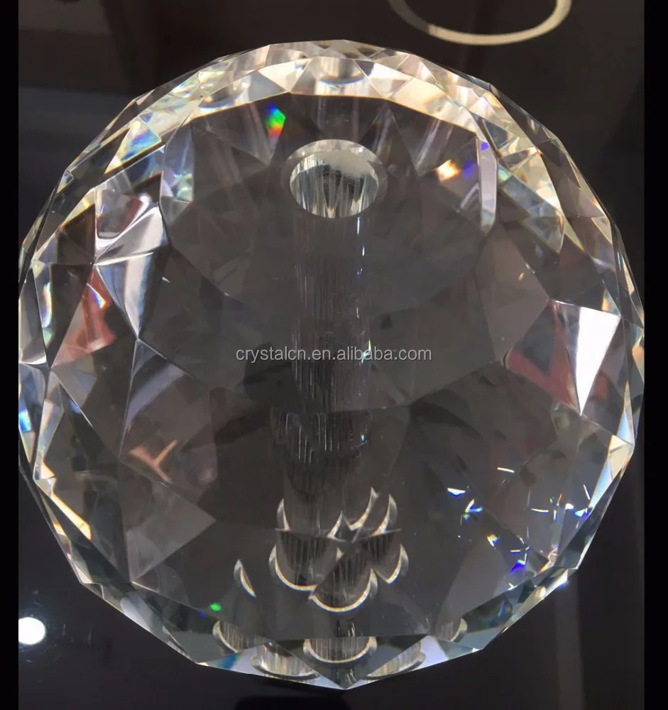 gifts & crafts  ball  faceted solid glass crystal ball  27