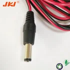 2pin 5.5*2.1mm DC male Barrel jack connector wire harness