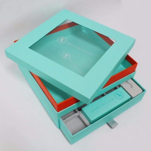 divider insert chocolate cometics gift rigid packaging bin box