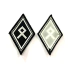 Custom unique club embroidery, hand customized fashion design embroidery patches
