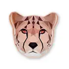 Epoxy Magnetic Accessories leopard Refrigerator Magnets Home Decor 3d Fridge Magnet