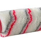 House Painting Paint Roller Acrylic White With Red Stripe 21307
