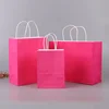 China Manufacturers Wholesale Custom Printing Cheap Shopping Recycled Brown Kraft Paper Bags For Grocery