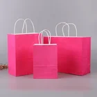 China Manufacturers Wholesale Custom Printing Cheap Shopping Recycled Brown Kraft Paper Bags For Grocery