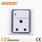15 A big button wall electrical switch,solar powered portable power socket