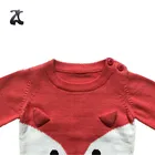 Kids Sweater Kids Designer Sweaters Kids Wholesale Orange Knitwear Sweater Fox Sweater Jumper