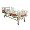 CE abs central lock castor 3 cranks electric medical hospital bed for sale