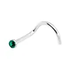 Stainless Steel Fashion Nose Stud Gem Nose Piercing Jewelry