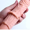 Male sex long time silicon penis sleeve