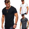 Plain blank oem custom logo design man casual summer men tshirt