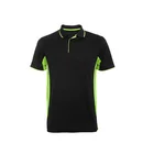 Golf Shirt Uniform Zip Fitted T Golf Dry Fit 90% Polyester 10% Spandex Golf Polo Shirt