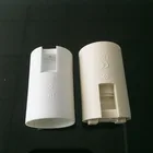 Plastic E14 pendent electric light lamp holder for compact fluorescent candelabra base