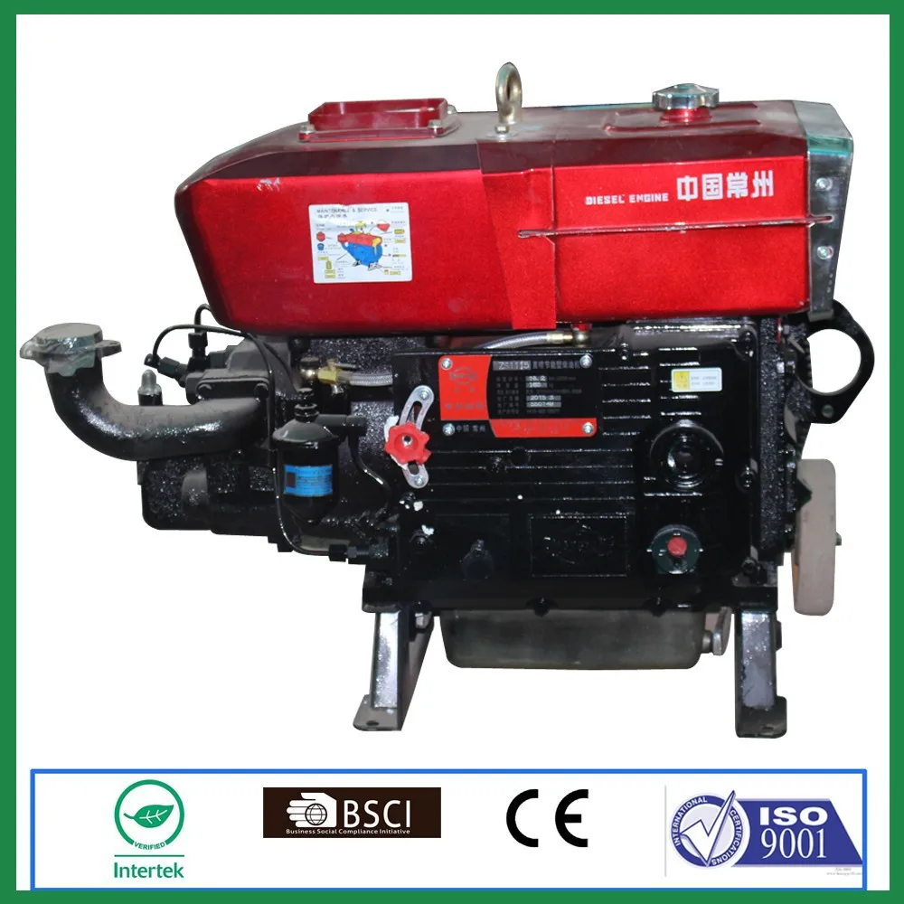 Hot Sale Zs1105 Hand Crank Single Cylinder 10hp Diesel Engine For