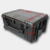 hard plastic waterproof military trolley case plastic carring equipment tool box with wheels