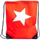 custom logo printed small nylon drawstring bags wholesale