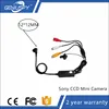 Size 12*12mm 1/4" Sony CCD 420TVL3.7mm Pinhole Lens CCTV Hidden MINI Snake Camera With Audio